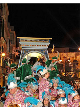 cabalgata reyes magos lucena