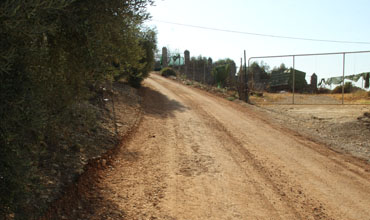 camino rural primera cruz poleares lucena