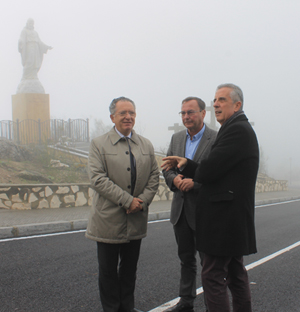 carretera santuario aras lucena virgen araceli obras