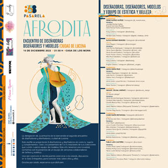 pasarela 868 afrodita lucena 2022