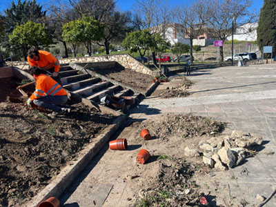 plan reforestación jardines lucena