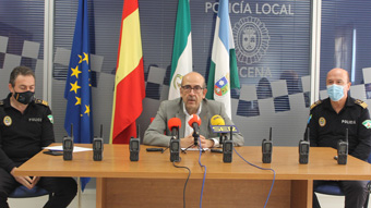 policia local lucena radio comunicacion