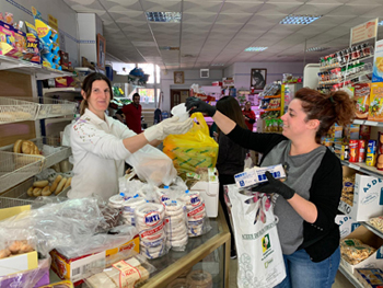 reparto mascarillas lucena coronavirus