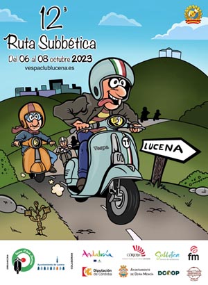 ruta subbética vespa lucena 2023