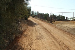 camino rural primera cruz poleares lucena