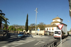 rotonda glorieta carretera santuario araceli lucena