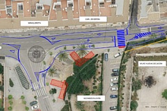 plano remodelacion carretera sierra aras lucena