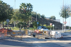 obras zona oeste lucena avenida guardia civil