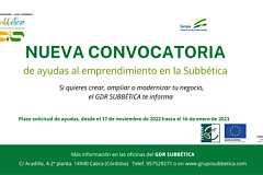 gdr subbetica fondos programa desarrollo rural