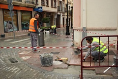 obras calle el agua semana santa lucena 2022