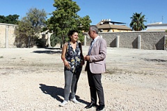muro huerta de lcarmen lucena obras